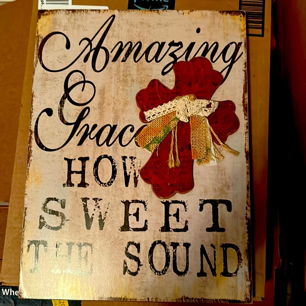Lightweight wooden picture